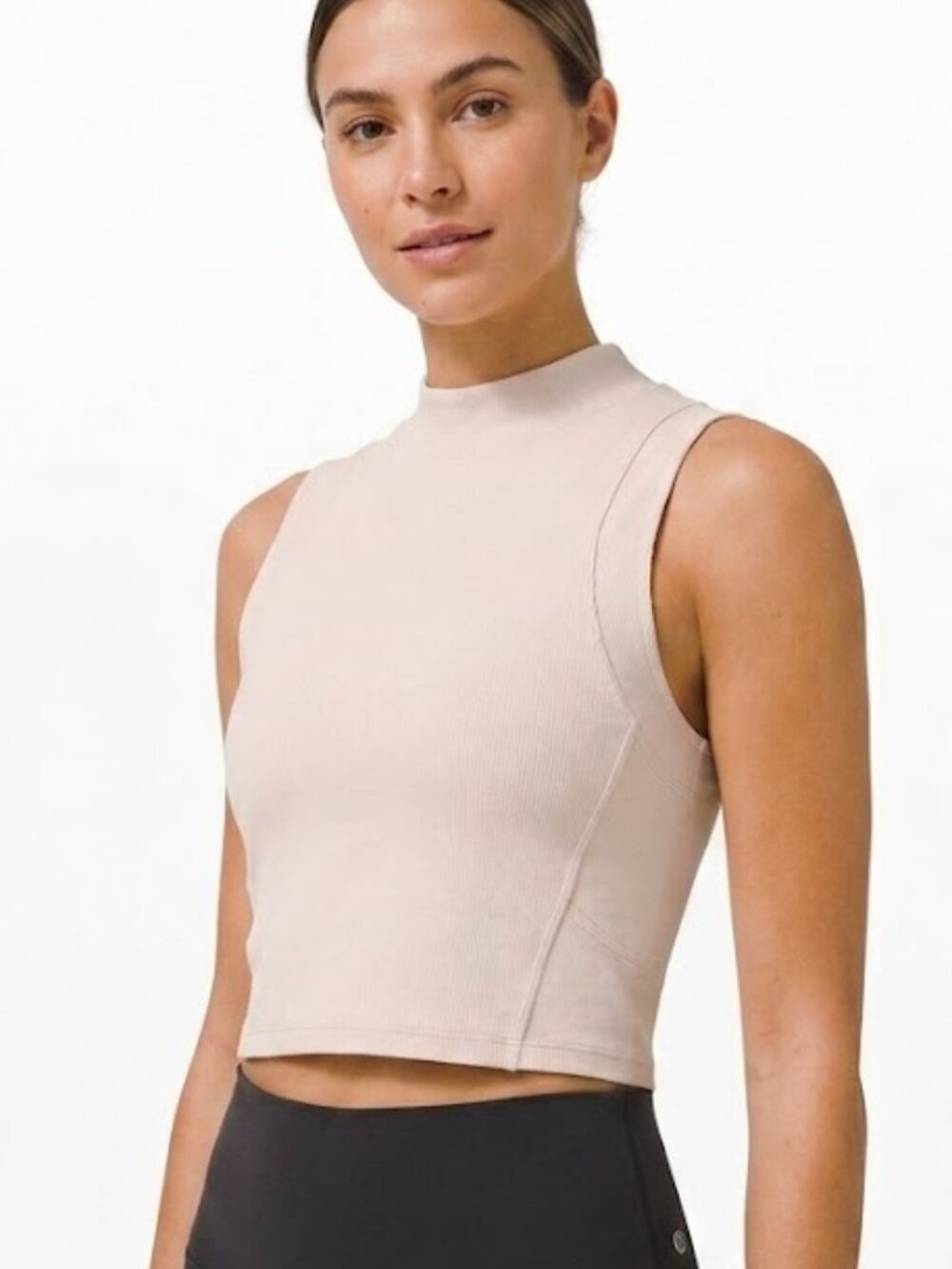 LULULEMON | NWT ALL YOURS MOCK NECK CROP TANK